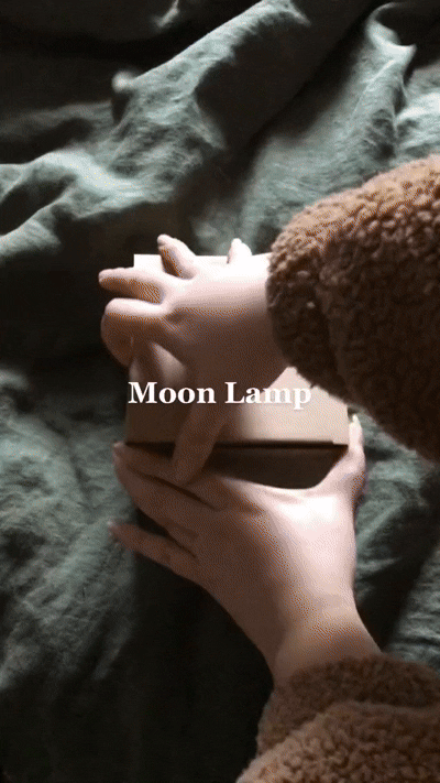 LED Moon Lamp – 3D Printed Night Light with Touch &amp; Remote Control