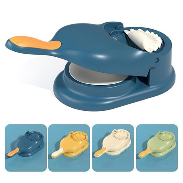 2-in-1 Dumpling Maker Tool with Dough Press &amp; Filling Spoon | Kitchen Gadget for Home Cooking