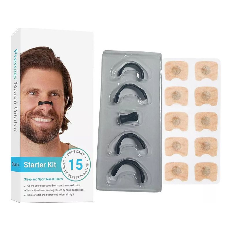 Sleepco Nasal Dilator Starter Kit – 4 Sizes for Better Breathing &amp; Snore Relief