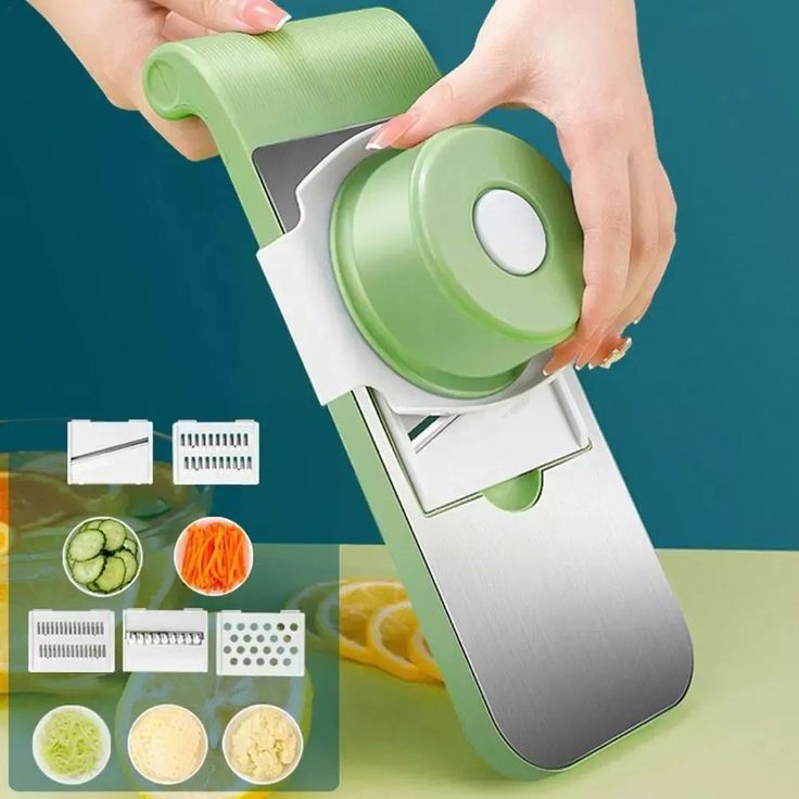 5-in-1 Stainless Steel Vegetable Cutter – Multi-Functional Kitchen Tool for Fast &amp; Easy Food Prep