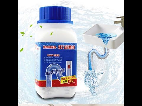 Multipurpose Drain Cleaner – Powerful Pipeline Dredging Agent | Clog Remover for Kitchen, Bathroom &amp; Toilet Drains