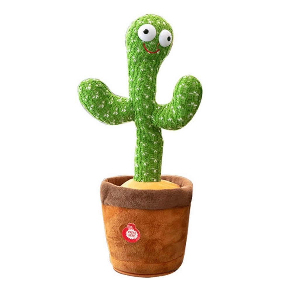 Interactive Dancing Cactus Toy – Singing, Talking &amp; Voice Recording Plush for Kids &amp; Fun Gifting