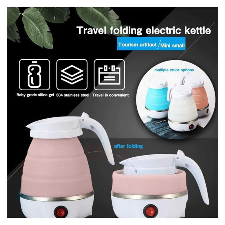 Portable Smart Foldable Electric Kettle | Ideal for Travel, Office, and Home Use