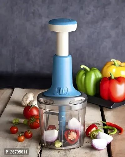 Push Multi-Chop Manual Food Processor – Compact &amp; Powerful (1.5L / 2L)