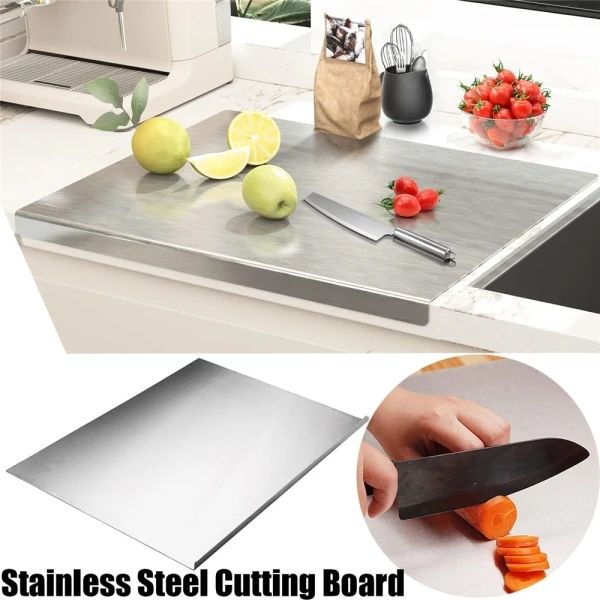 Premium Stainless Steel Cutting Board – 40x50 cm | Durable &amp; amp Hygienic
