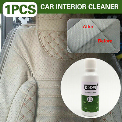 HGKJ 13 Car Leather &amp; Interior Foam Cleaner – Multi-Surface Plastic, Vinyl &amp; Upholstery Cleaning Spray
