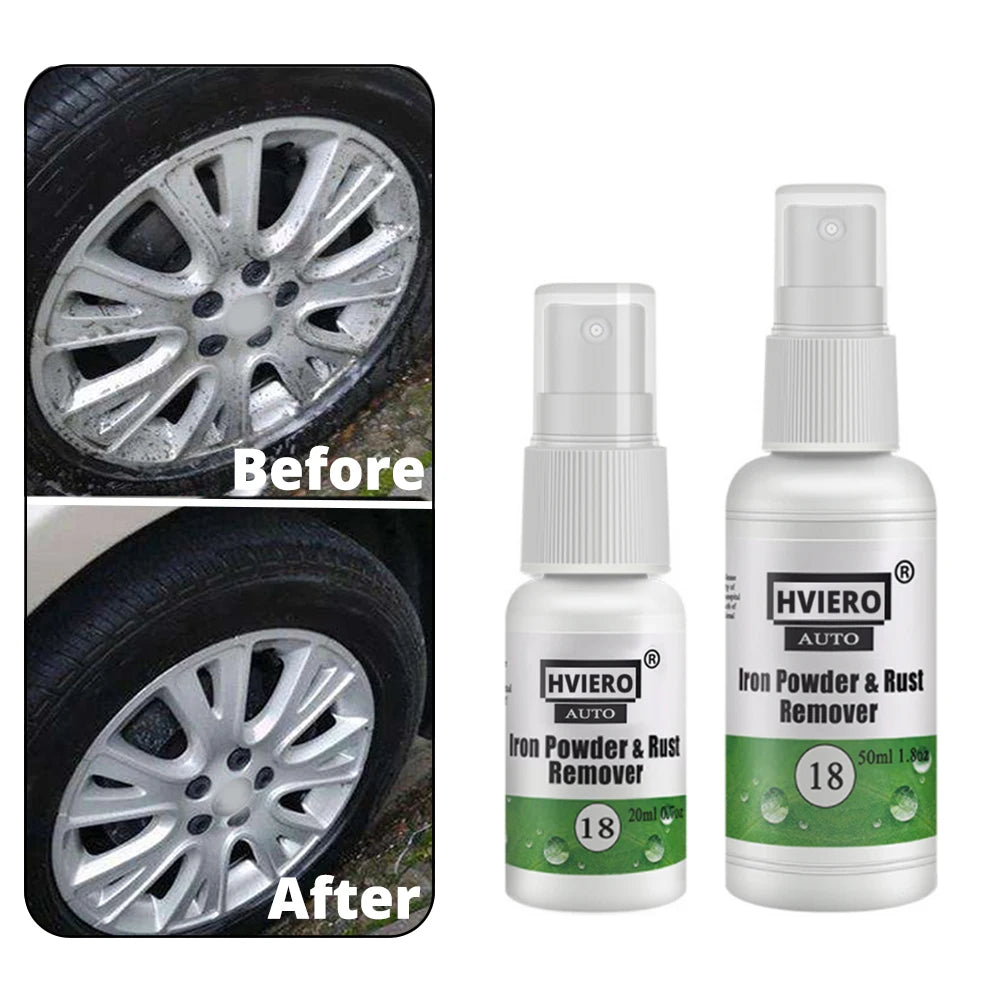 HGKJ-18 Car Rust Remover Spray – Iron Powder &amp; Paint Wheel Cleaner