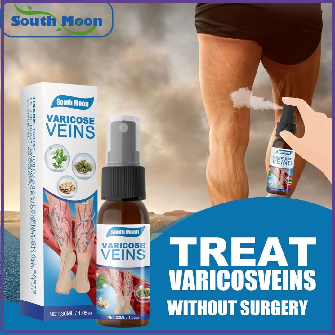 Varicose Veins Relief Spray – Herbal Treatment for Spider &amp; Varicose Veins (30ml)