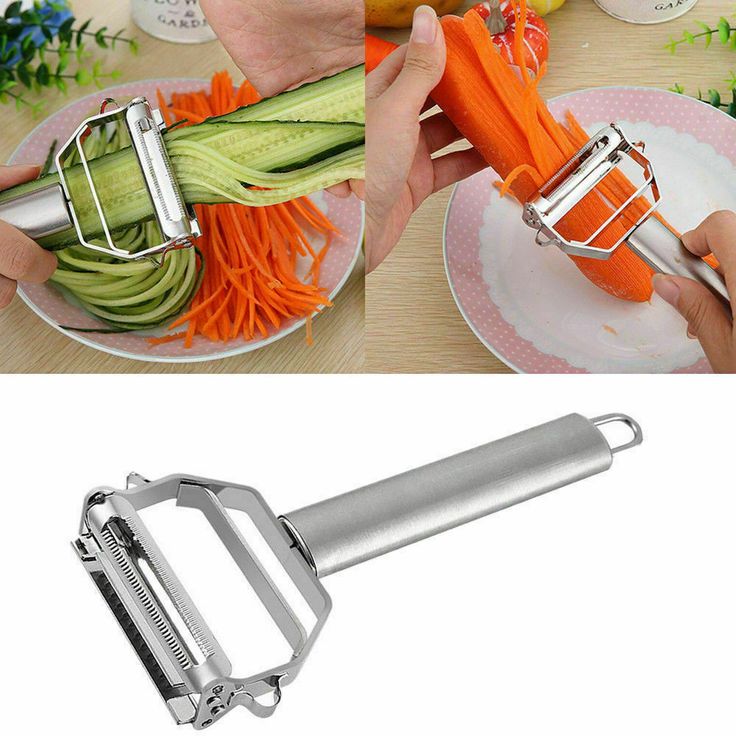 Stainless Steel Vegetable &amp; Potato Peeler &amp; Julienne Cutter Tool