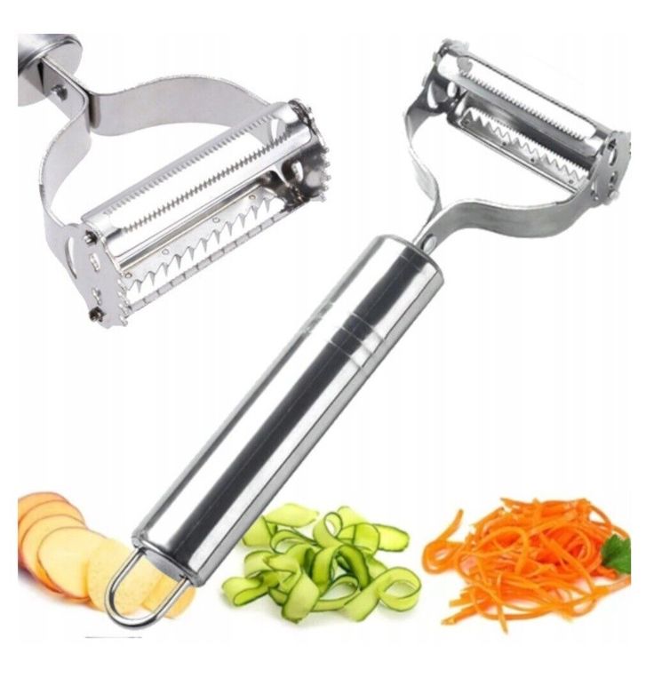 Stainless Steel Vegetable &amp; Potato Peeler &amp; Julienne Cutter Tool