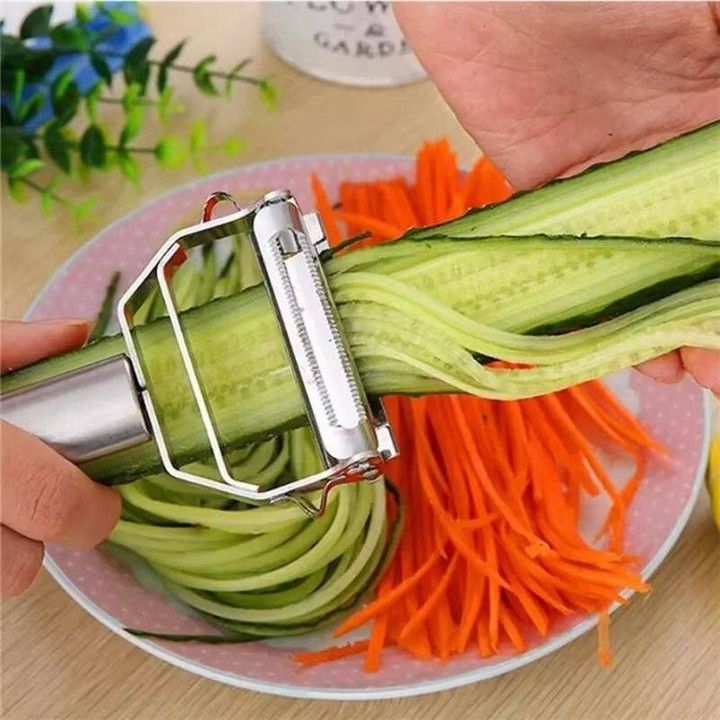 Stainless Steel Vegetable &amp; Potato Peeler &amp; Julienne Cutter Tool