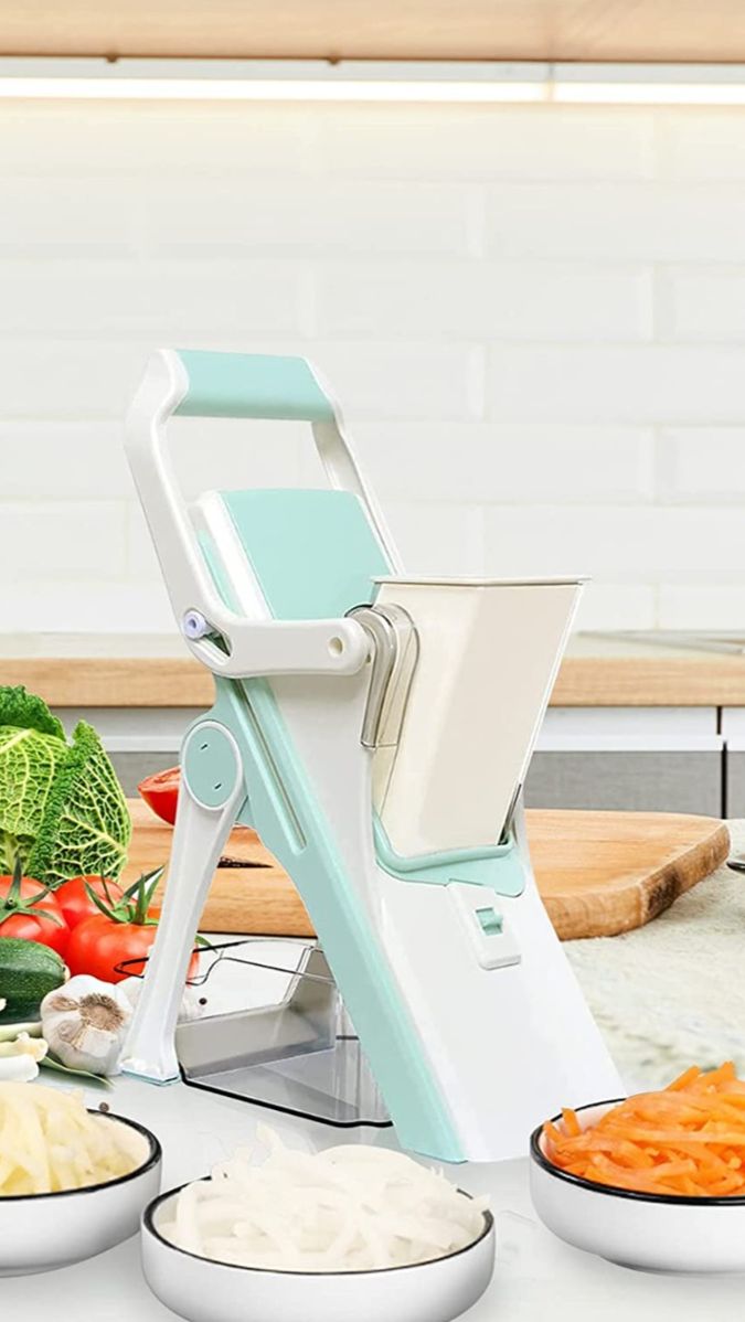 5-in-1 Slicer for Fruits &amp; Veggies | Fast, Safe &amp; Easy Cutting Tool