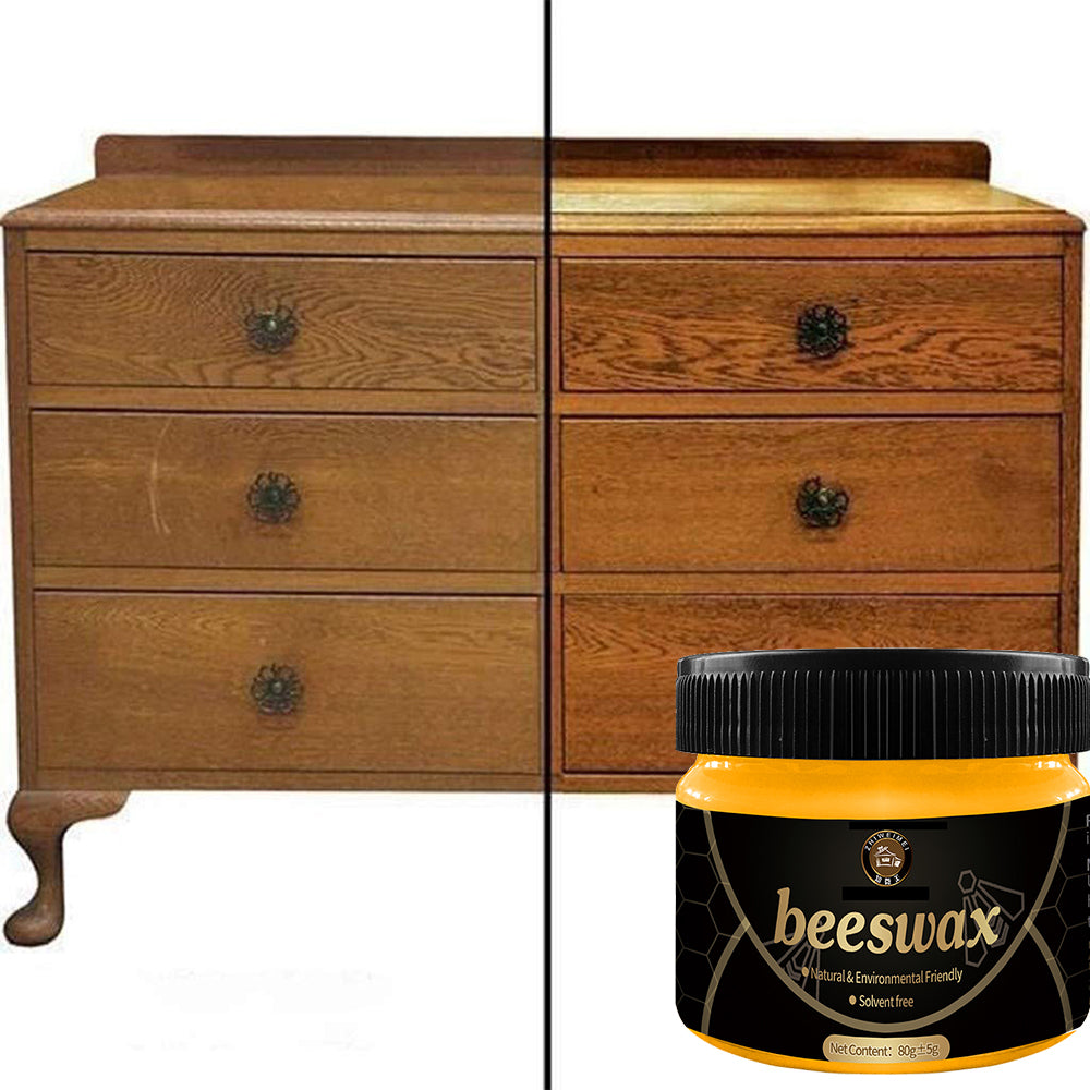 Wood Seasoning Beeswax Polish – Natural Furniture Care &amp; Restoration | Multi-Purpose Beewax Cleaner &amp; Polish