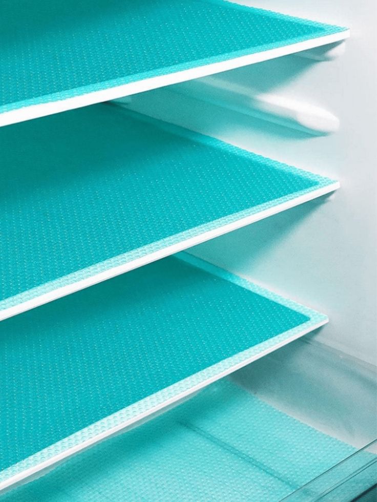 Waterproof Fridge &amp; Cabinet Mats – Washable Printed Liner Roll | Multi-Size Options for Shelves, Drawers &amp; Tables