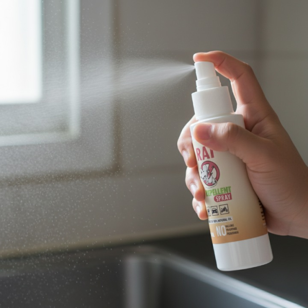 Rat Repellent Spray 50ml – Natural, Safe &amp; Non-Toxic Rodent Deterrent for Home, Kitchen, Car &amp; Storage (Buy 1 Get 2 free)