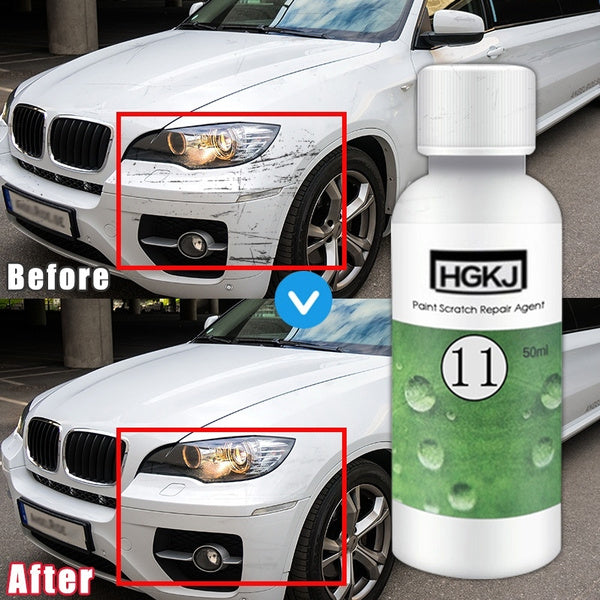 HGKJ Car Care Essentials – Leather Cleaner, Coating Agent, Scratch Remover &amp; Rust Remover