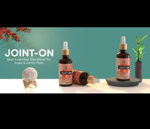 Sukoon Joint On Essential Oil – Natural Pain Relief for Joints, Back, Arthritis &amp; Muscles (30ml)